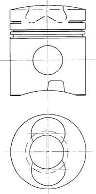 Kolbenschmidt Kolben [Hersteller-Nr. 94486700]