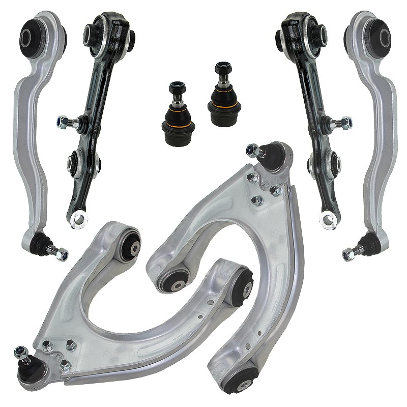 Bestprice Satz Querlenker vorne komplett 8-teilig [Hersteller-Nr. 30414588] für Mercedes-Benz