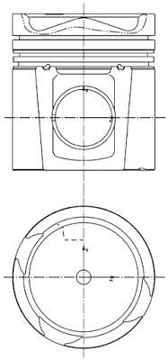Kolbenschmidt Kolben [Hersteller-Nr. 99985600]