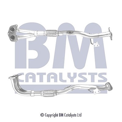 Bm Catalysts Abgasrohr [Hersteller-Nr. BM70623] für Toyota
