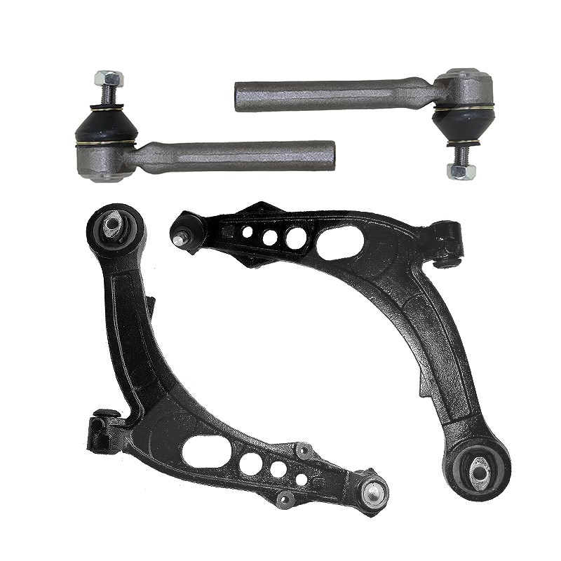 Bestprice Satz Querlenker+ Spurstangenkopf [Hersteller-Nr. 30414659] für Fiat