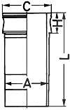 Kolbenschmidt Zylinderlaufbuchse [Hersteller-Nr. 88332110]