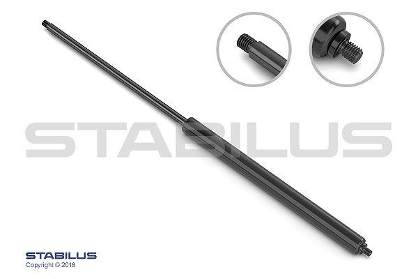 Stabilus Gasfeder, Koffer-/Laderaum [Hersteller-Nr. 443837] für Jeep