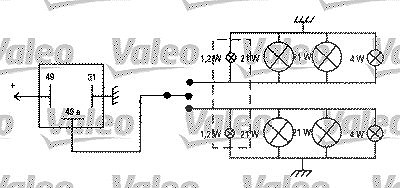 Valeo Blinkgeber [Hersteller-Nr. 641422]