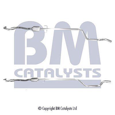 Bm Catalysts Katalysator [Hersteller-Nr. BM80466H] für Vauxhall, Opel