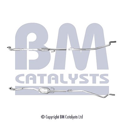 Bm Catalysts Katalysator [Hersteller-Nr. BM80531H] für Opel, Vauxhall