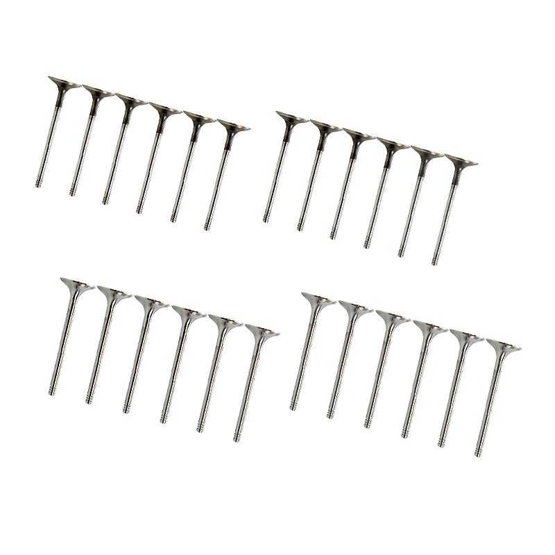 Bestprice 24 Ventile (12x Einlaß 12x Auslaß) [Hersteller-Nr. 30414840] für Saab, Opel