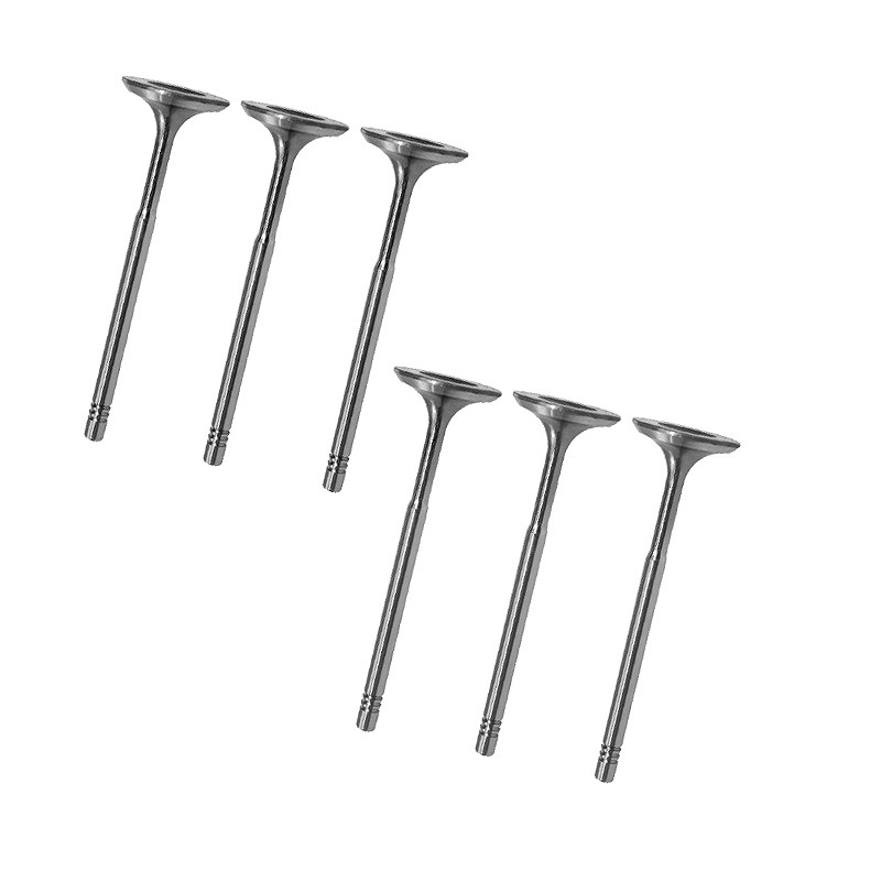 Bestprice 6x Einlassventil [Hersteller-Nr. 30414852] für Skoda, Seat, VW
