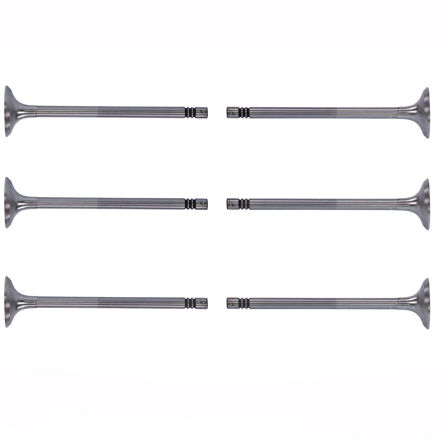 Bestprice 6x Auslaßventil [Hersteller-Nr. 30414853] für VW, Seat, Skoda
