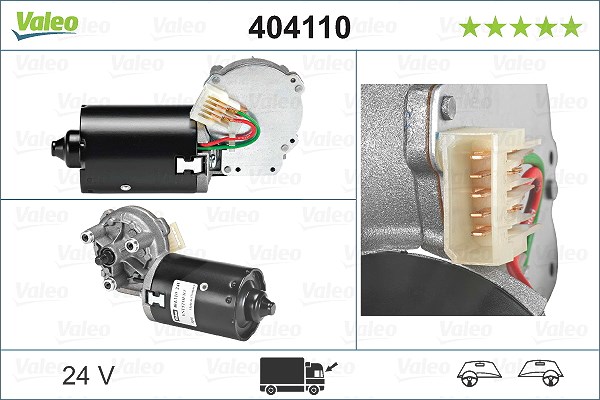 Valeo Wischermotor [Hersteller-Nr. 404110]