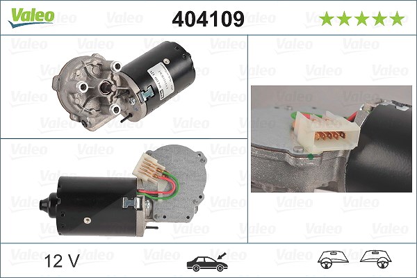 Valeo Wischermotor [Hersteller-Nr. 404109]