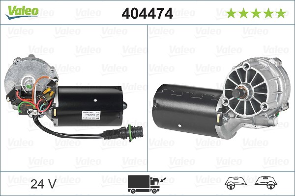Valeo Wischermotor [Hersteller-Nr. 404474]