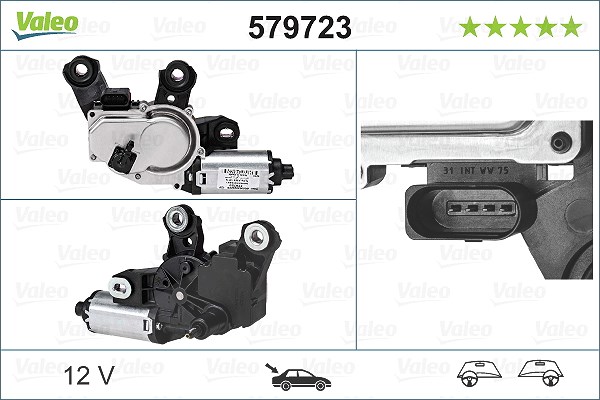 Valeo Wischermotor [Hersteller-Nr. 579723] für VW