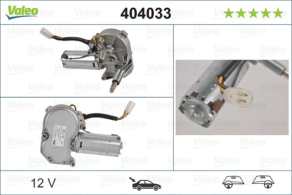 Valeo Wischermotor [Hersteller-Nr. 404033]