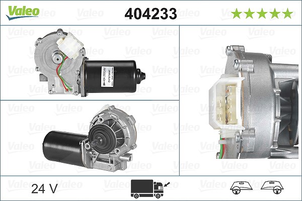 Valeo Wischermotor [Hersteller-Nr. 404233]