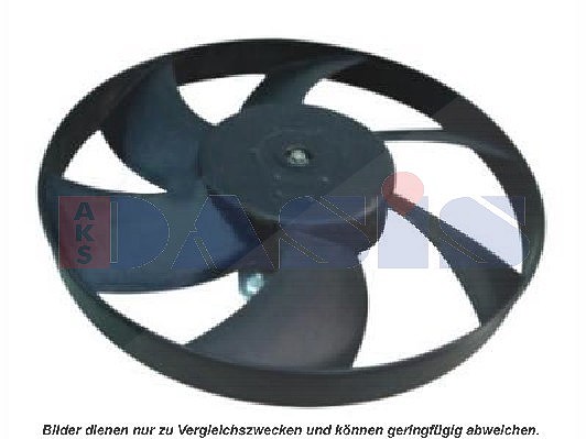 Aks Dasis Lüfter, Motorkühlung [Hersteller-Nr. 048097N] für VW, Seat