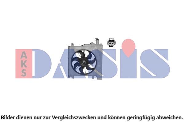 Aks Dasis Lüfter, Motorkühlung [Hersteller-Nr. 068057N] für Toyota, Citroën, Peugeot