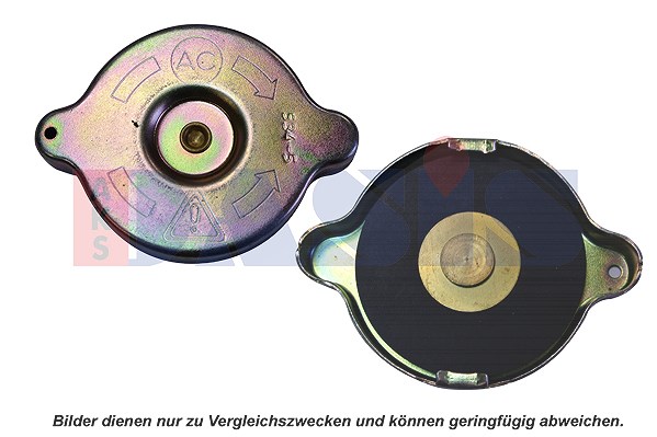 Aks Dasis Verschlussdeckel, Kühler [Hersteller-Nr. 751664N] für Ford