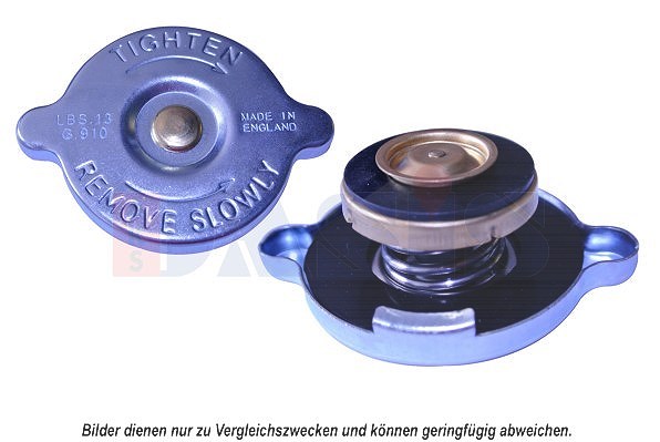 Aks Dasis Verschlussdeckel, Kühler [Hersteller-Nr. 751660N] für Talbot, Fso, Volvo, Peugeot, Reliant, Rover, Vauxhall, Mg, Triumph, Mitsubishi, Merced