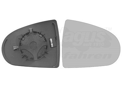 Van Wezel Spiegelglas, Außenspiegel [Hersteller-Nr. 3235838] für Mitsubishi