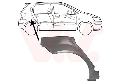 Van Wezel Seitenwand [Hersteller-Nr. 8251148] für Hyundai