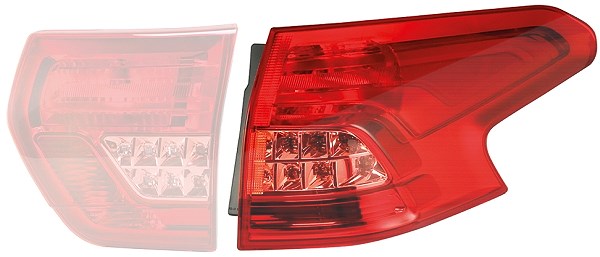 Hella Heckleuchte [Hersteller-Nr. 2SD354823-021] für Citroën