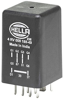 Hella Steuergerät, Glühzeit [Hersteller-Nr. 4RV008188-491] für Man, VW, Audi, Skoda, Seat, Mitsubishi