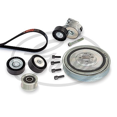 Gates Keilrippenriemensatz [Hersteller-Nr. K336PK1708] für Fiat