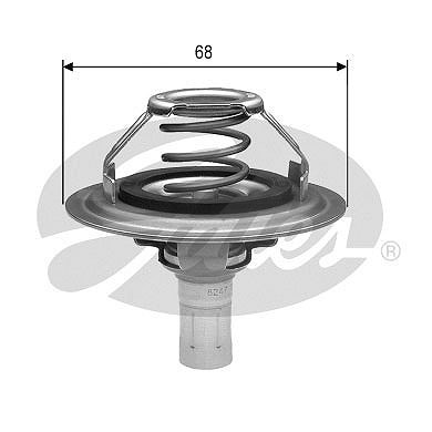 Gates Thermostat, Kühlmittel [Hersteller-Nr. TH23085G1] für Peugeot, Citroën