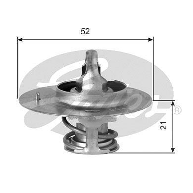 Gates Thermostat, Kühlmittel [Hersteller-Nr. TH03291G1] für Mercury
