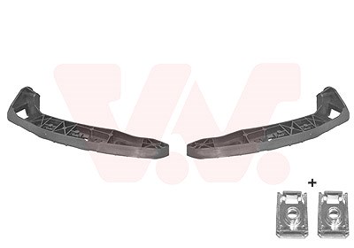 Van Wezel Halter, Stoßfänger [Hersteller-Nr. 4034539] für Peugeot