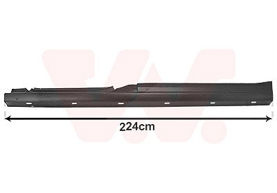 Van Wezel Einstiegblech [Hersteller-Nr. 5868101] für VW