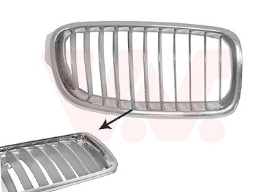 Van Wezel Kühlergitter [Hersteller-Nr. 0670414] für BMW