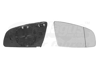 Van Wezel Spiegelglas, Außenspiegel [Hersteller-Nr. 0326838] für Audi