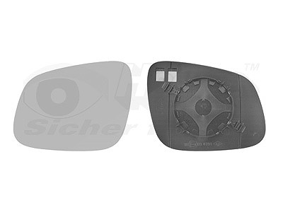 Van Wezel Spiegelglas, Außenspiegel [Hersteller-Nr. 0808835] für Chevrolet