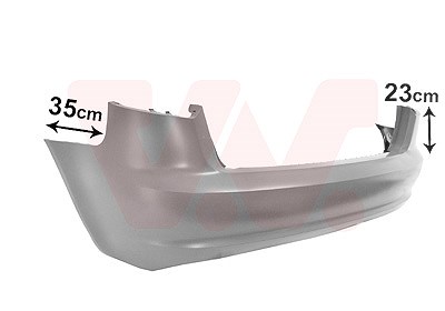 Van Wezel Stoßfänger [Hersteller-Nr. 0334546] für Audi