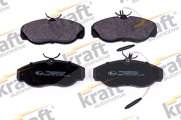 Kraft Automotive Bremsbelagsatz, Scheibenbremse [Hersteller-Nr. 6003370] für Peugeot, Citroën, Fiat
