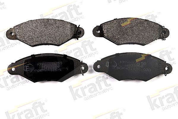 Kraft Automotive Bremsbelagsatz, Scheibenbremse [Hersteller-Nr. 6005250] für Renault, Nissan