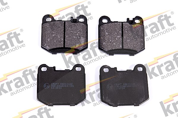 Kraft Automotive Bremsbelagsatz, Scheibenbremse [Hersteller-Nr. 6011166] für Mercedes-Benz