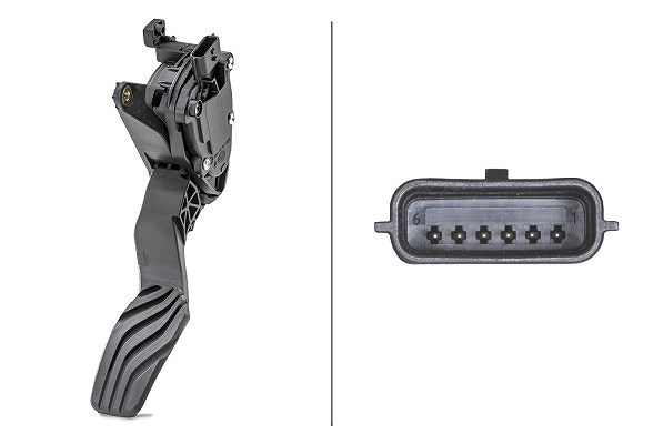 Hella Sensor, Fahrpedalstellung [Hersteller-Nr. 6PV012902-701] für Nissan