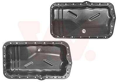 Van Wezel Ölwanne [Hersteller-Nr. 4349070] für Nissan, Renault, Opel