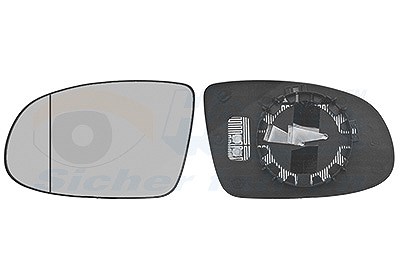 Van Wezel Spiegelglas, Außenspiegel [Hersteller-Nr. 3715837] für Opel