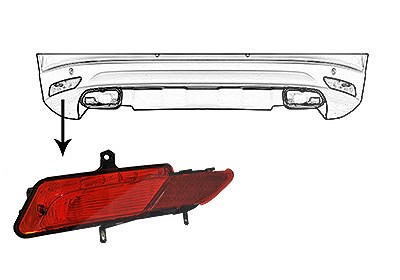 Van Wezel Nebelschlussleuchte [Hersteller-Nr. 5925929] für Volvo