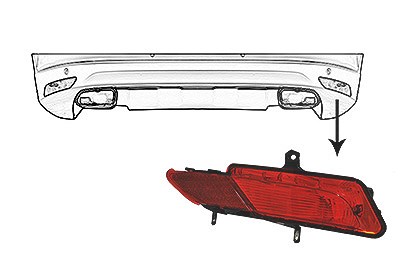 Van Wezel Nebelschlussleuchte [Hersteller-Nr. 5925930] für Volvo