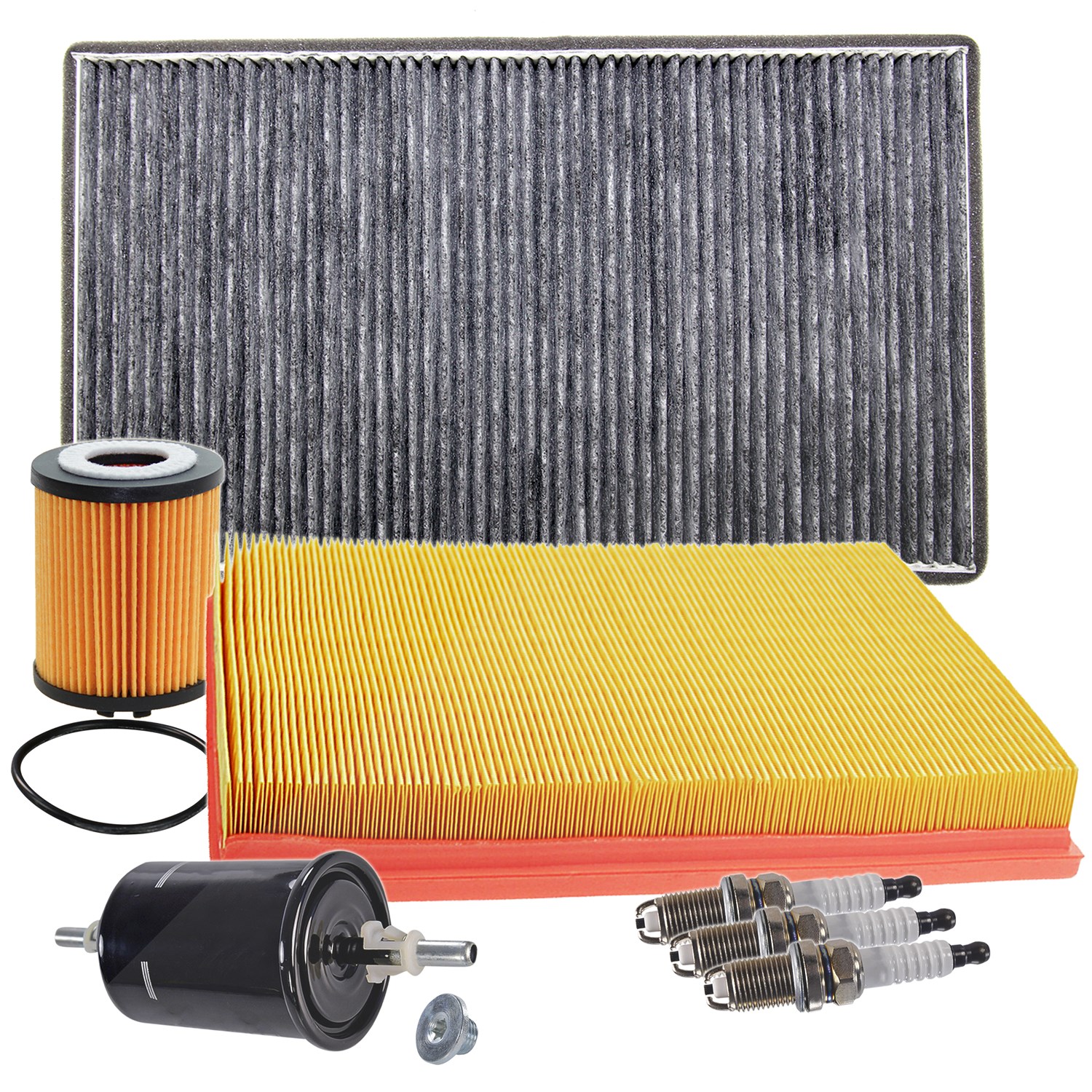 Bestprice Inspektionspaket Filtersatz SET D [Hersteller-Nr. 10694169] für Opel, Vauxhall