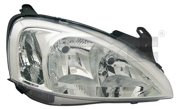 Tyc Hauptscheinwerfer [Hersteller-Nr. 20-6066-45-2] für Opel