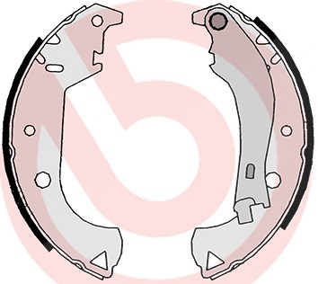 Brembo Bremsbackensatz [Hersteller-Nr. S23524] für Fiat, Cadillac