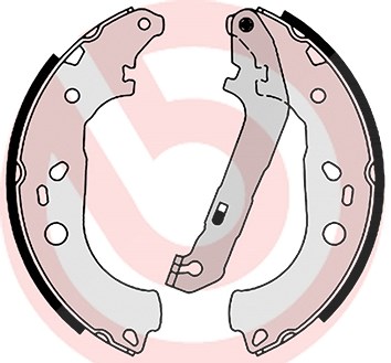 Brembo Bremsbackensatz [Hersteller-Nr. S24534] für Ford, Mazda