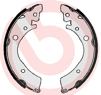 Brembo Bremsbackensatz [Hersteller-Nr. S28502] für Honda