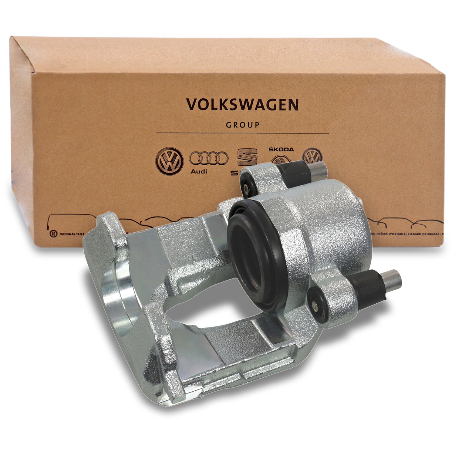 VW Bremssattel rechts Vorderachse [Hersteller-Nr. 6C0615124] für VW, Seat, Audi, Skoda